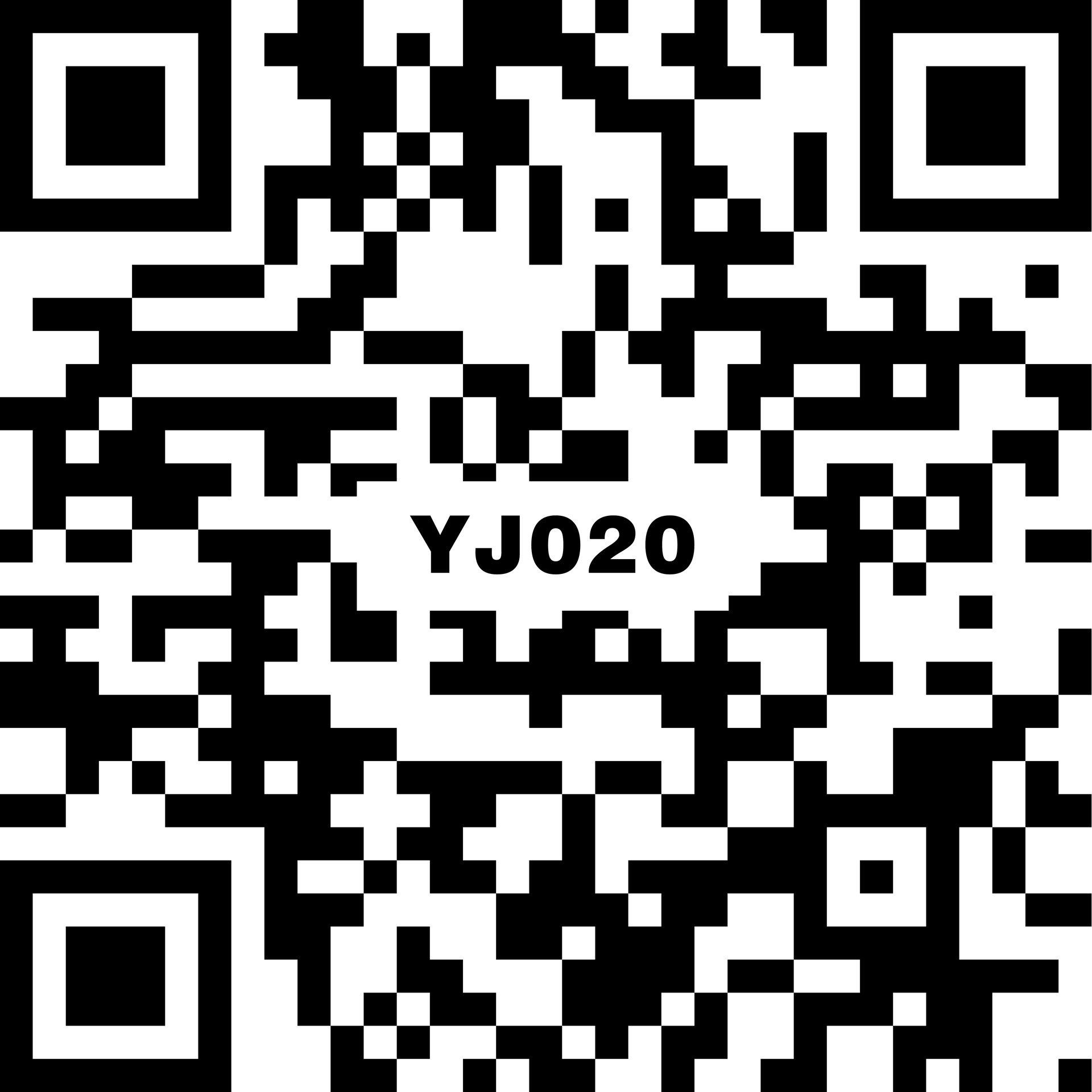 雪花白YJ020vr二维码