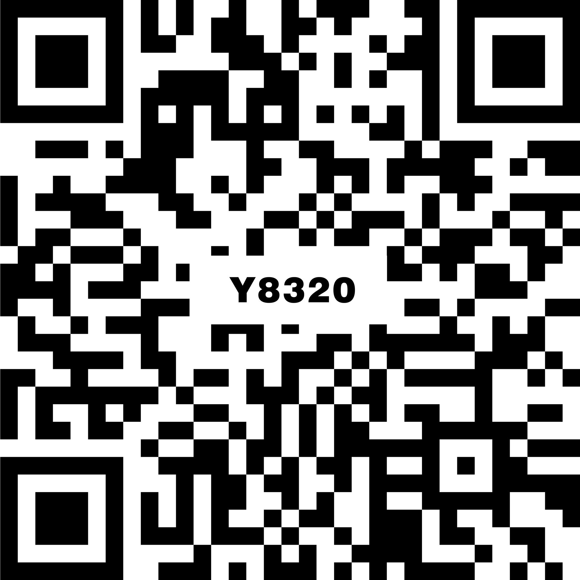 Y8320vr二维码