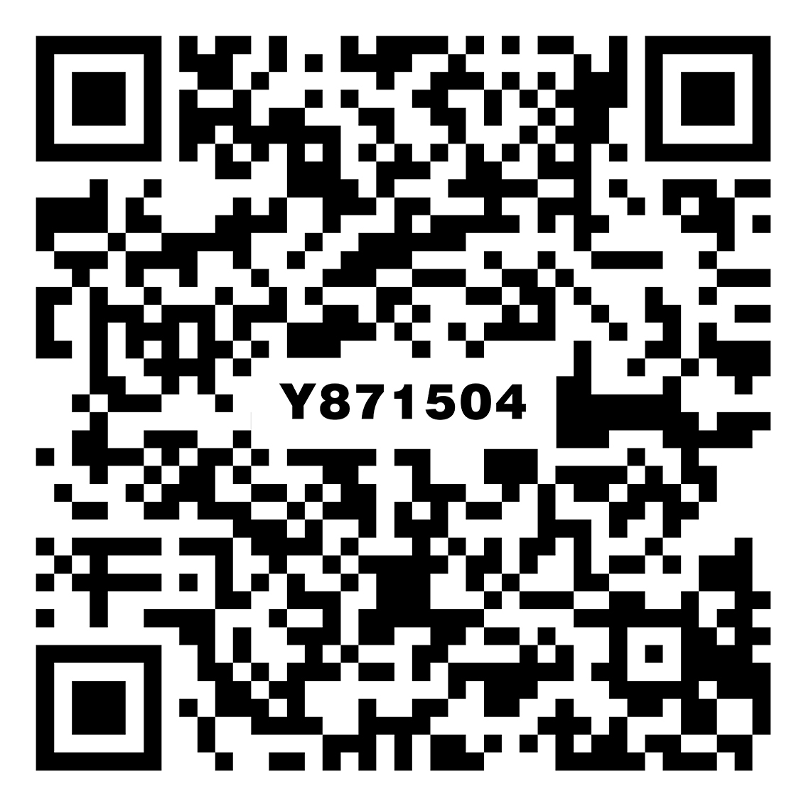 天霁蓝 Y871504vr二维码