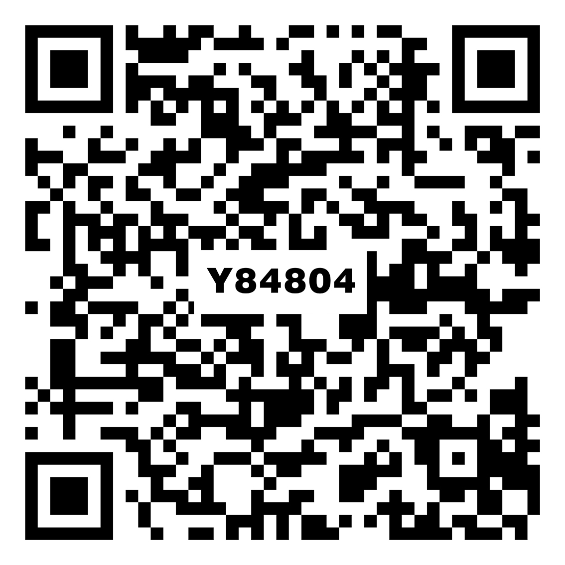 天霁蓝 Y84804vr二维码