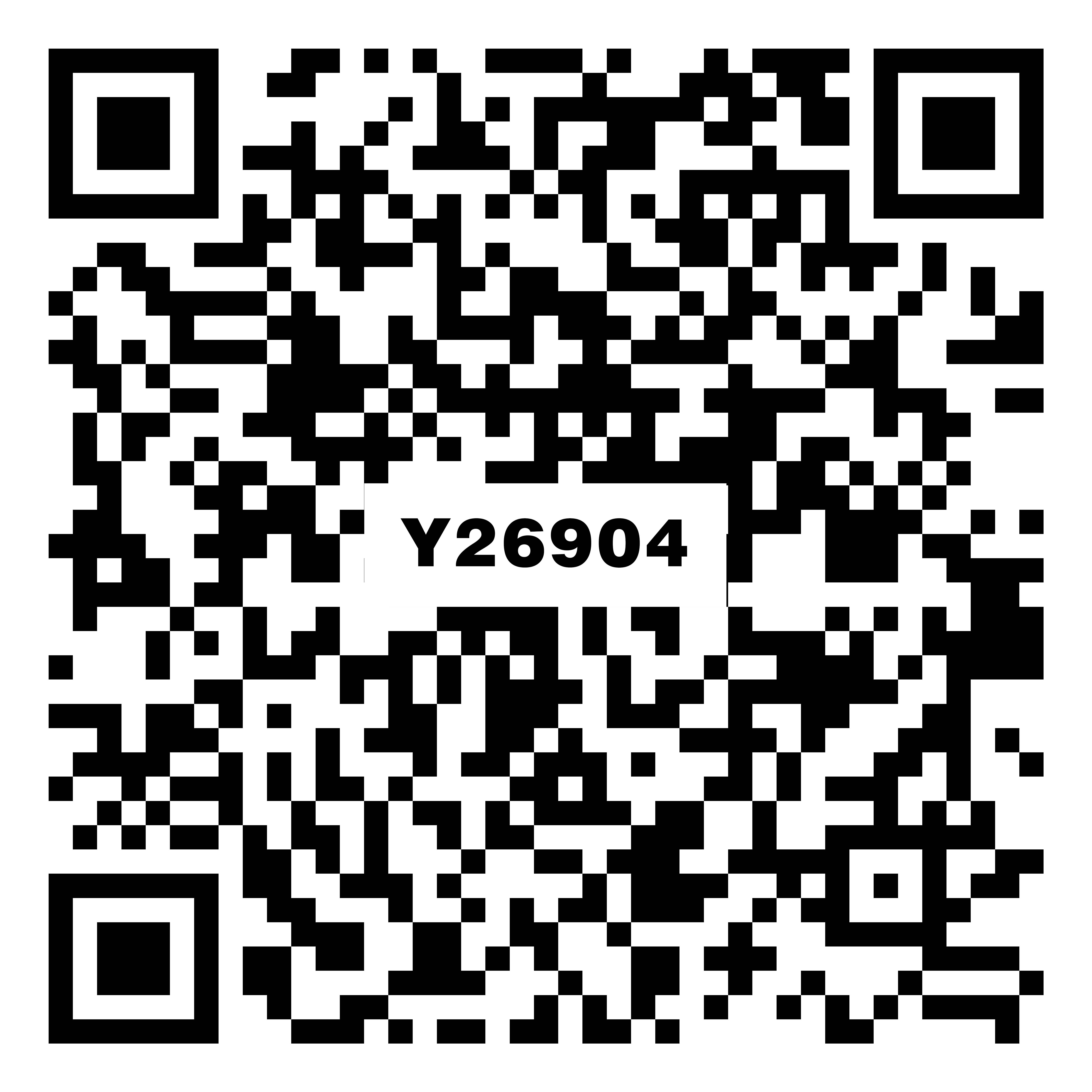 Y26904vr二维码