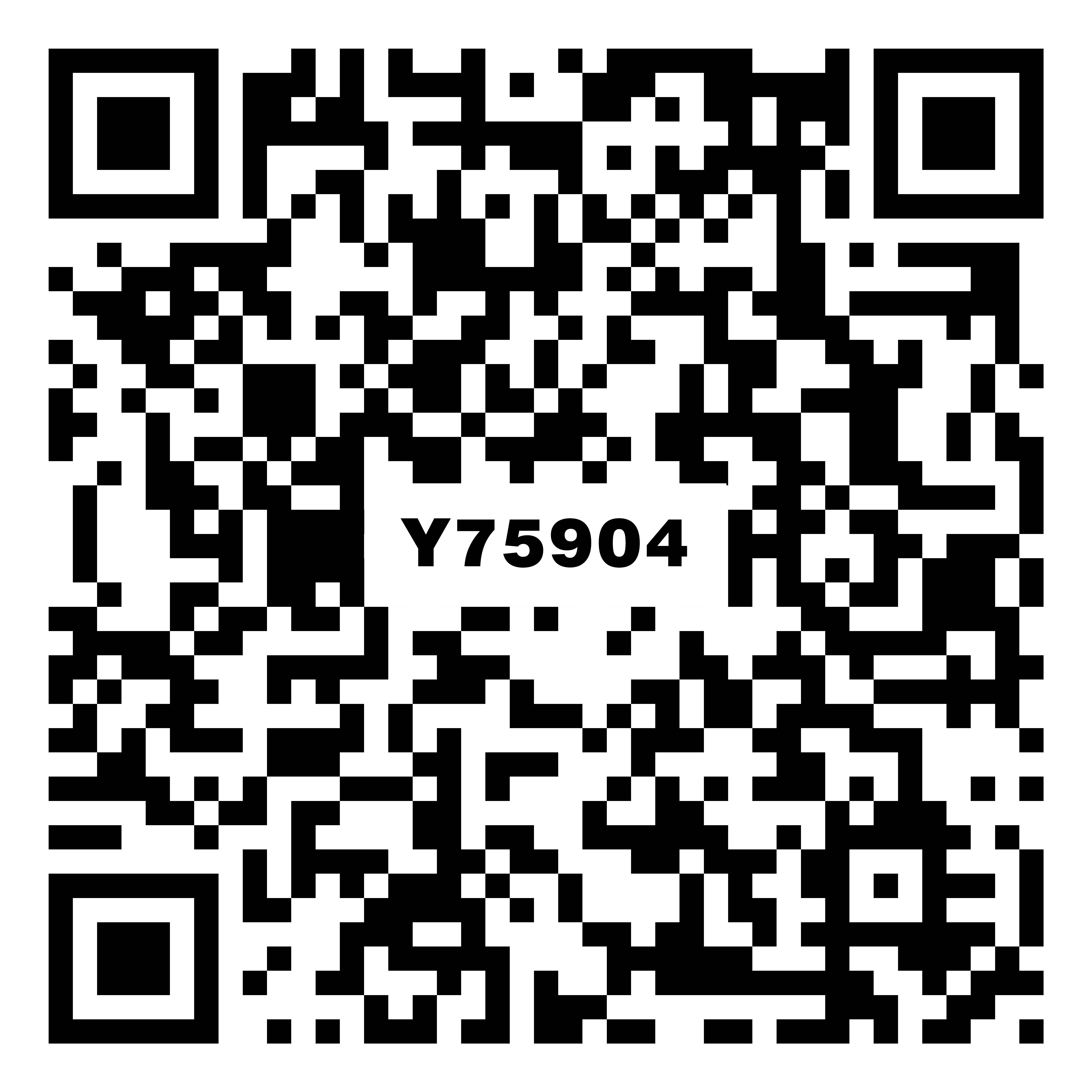 Y75904vr二维码
