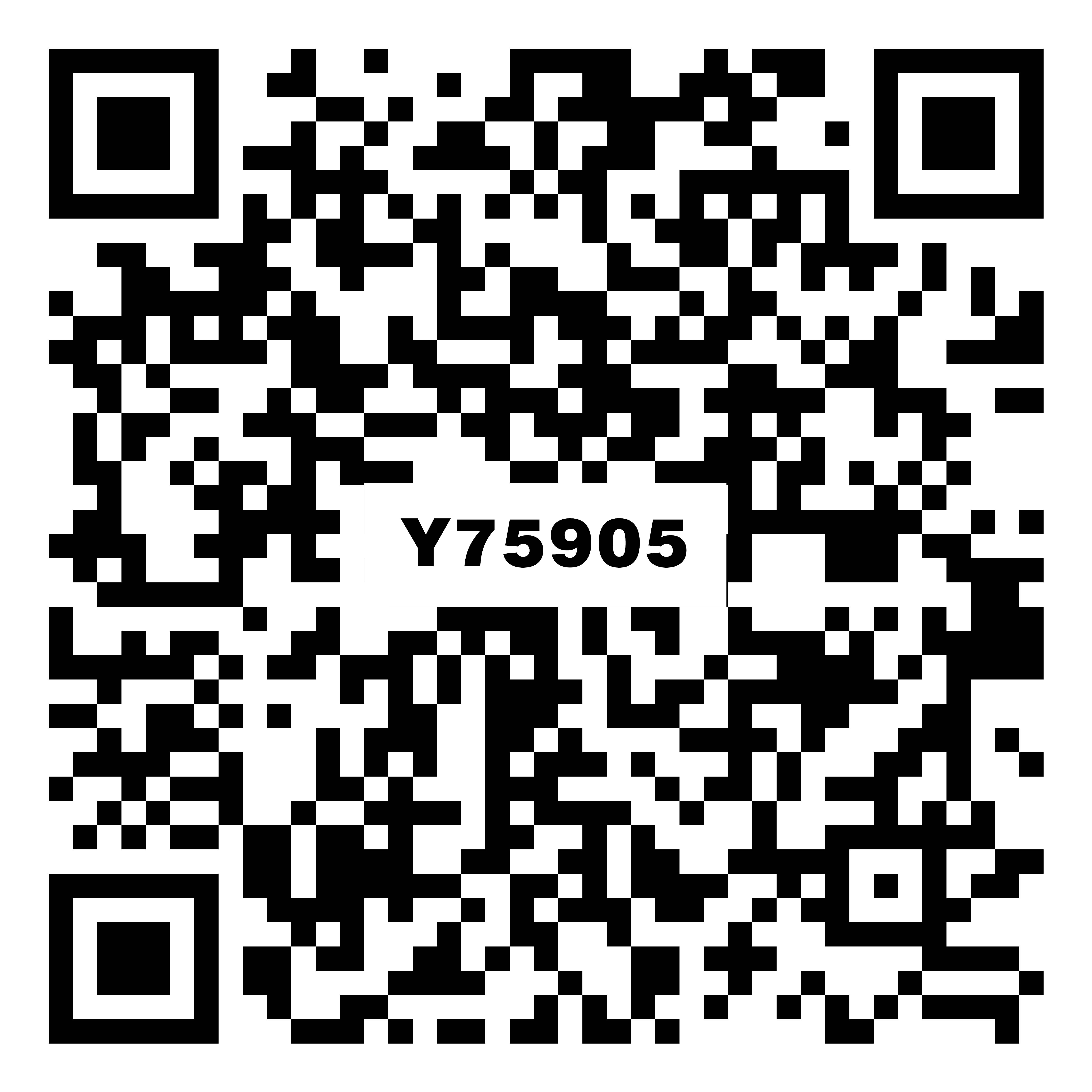 Y75905vr二维码